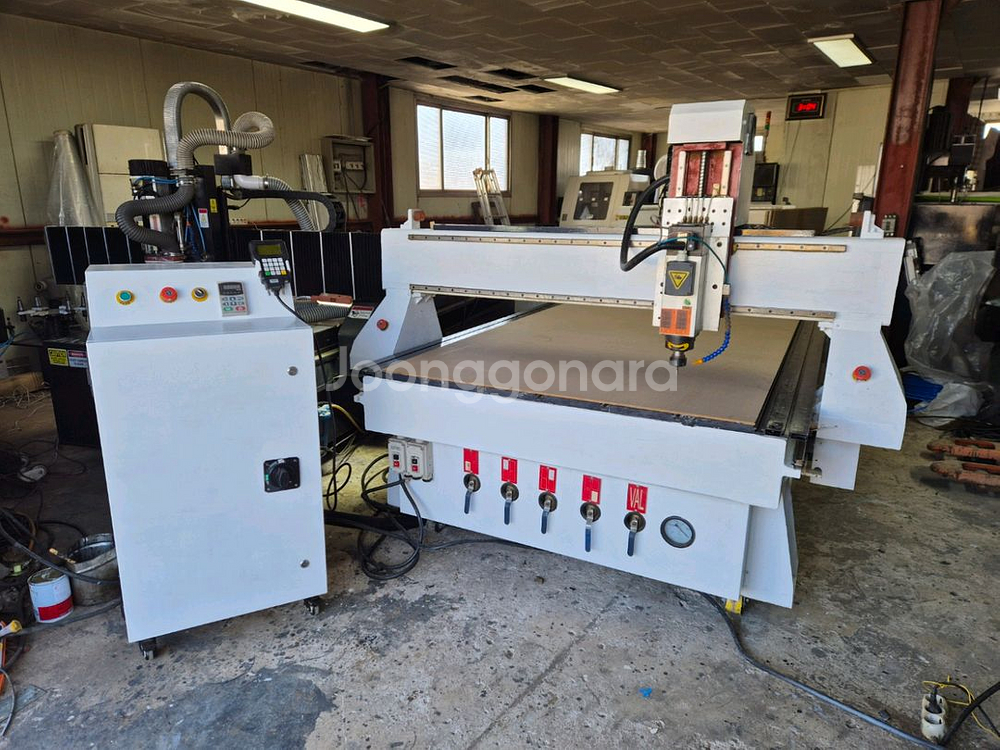 4*8 CNC 라우터(조각기) 진공베드, 집진기 풀셋--3