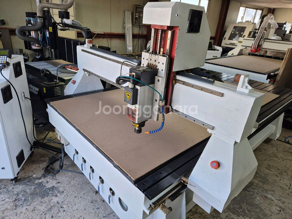 4*8 CNC 라우터(조각기) 진공베드, 집진기 풀셋--1