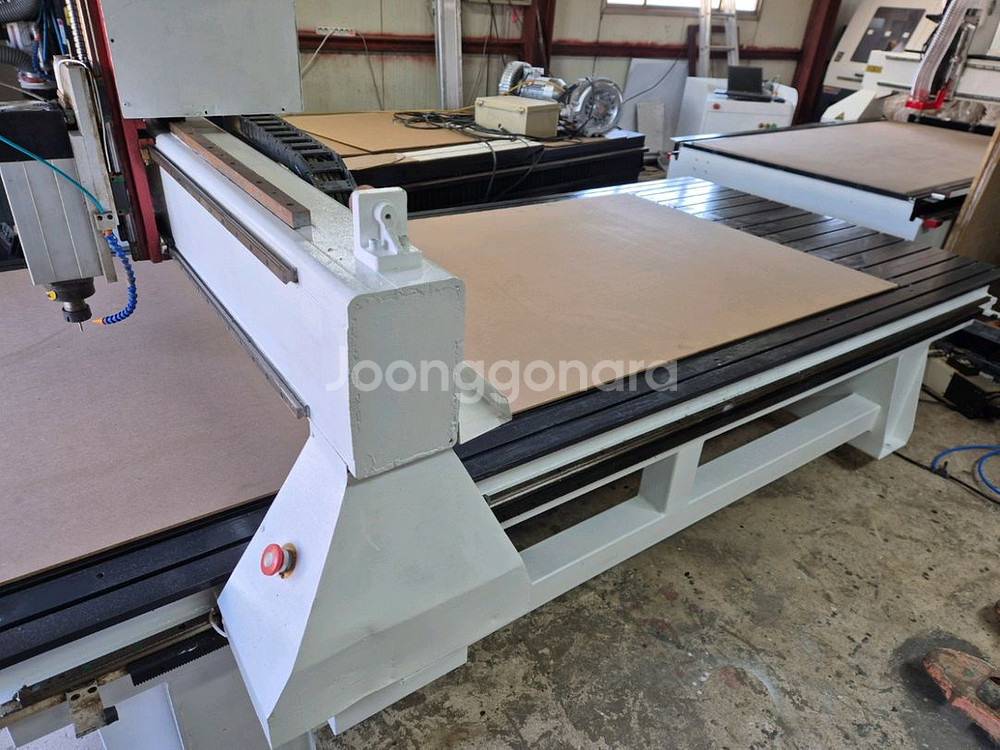 4*8 CNC 라우터(조각기) 진공베드, 집진기 풀셋--4