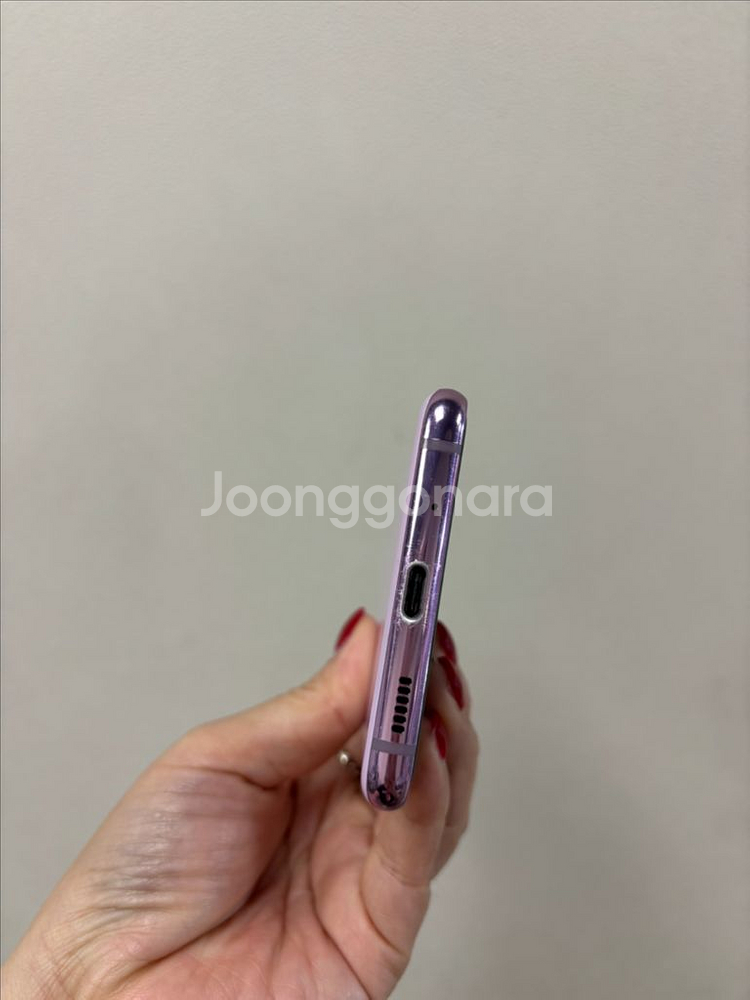 (부산중고폰)갤럭시s20fe 라벤더 128g 판매해요--4