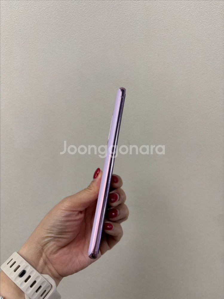 (부산중고폰)갤럭시s20fe 라벤더 128g 판매해요--3