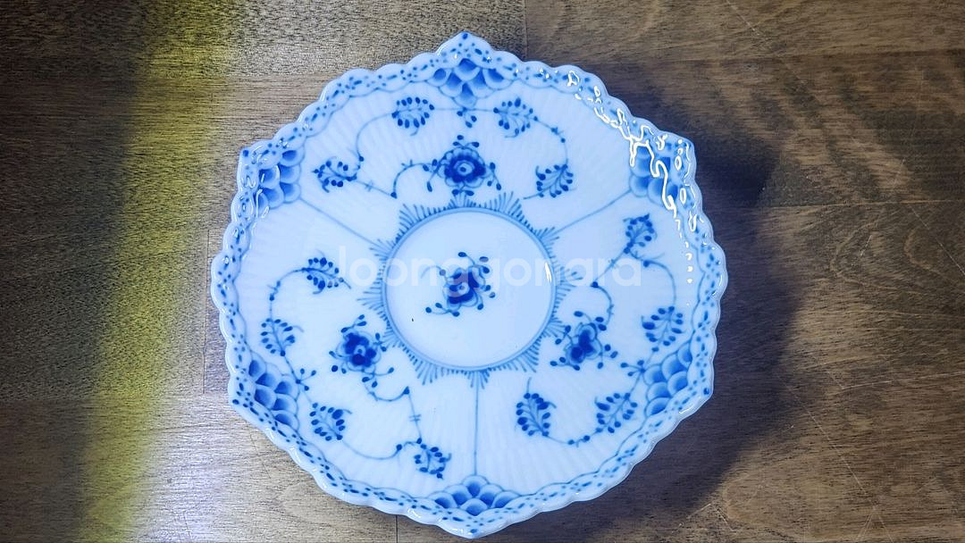 로얄코펜하겐 블루 풀레이스 티잔(덴마크산새것)--7