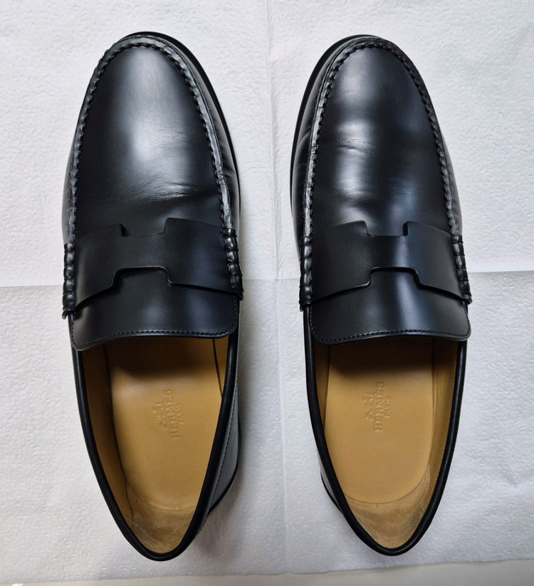 에르메스 듀크 남성로퍼 250~255사이즈팝니다.--3