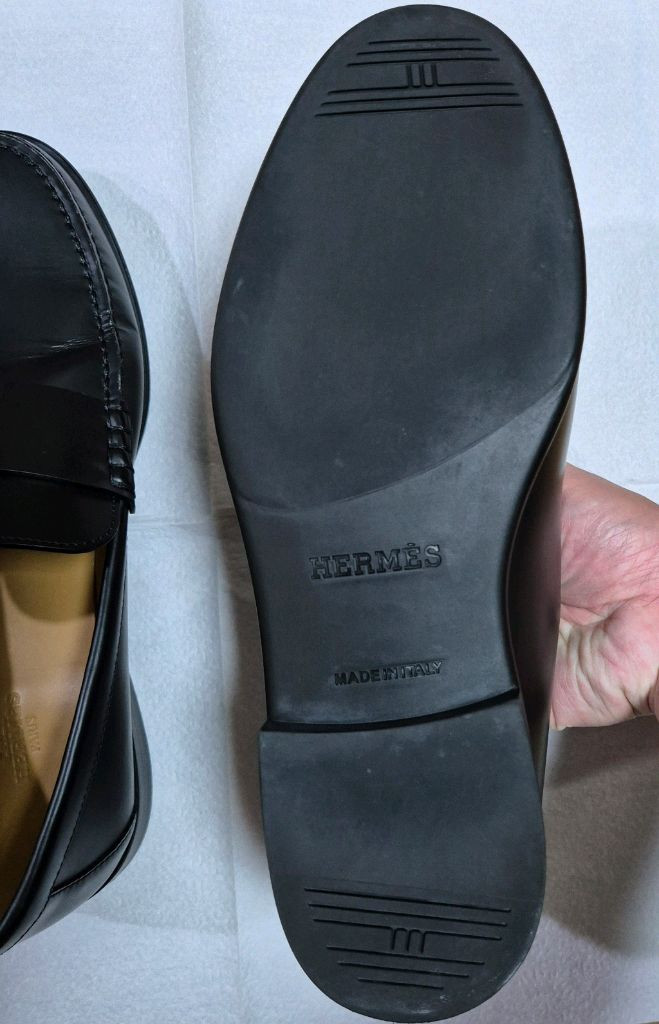 에르메스 듀크 남성로퍼 250~255사이즈팝니다.--6