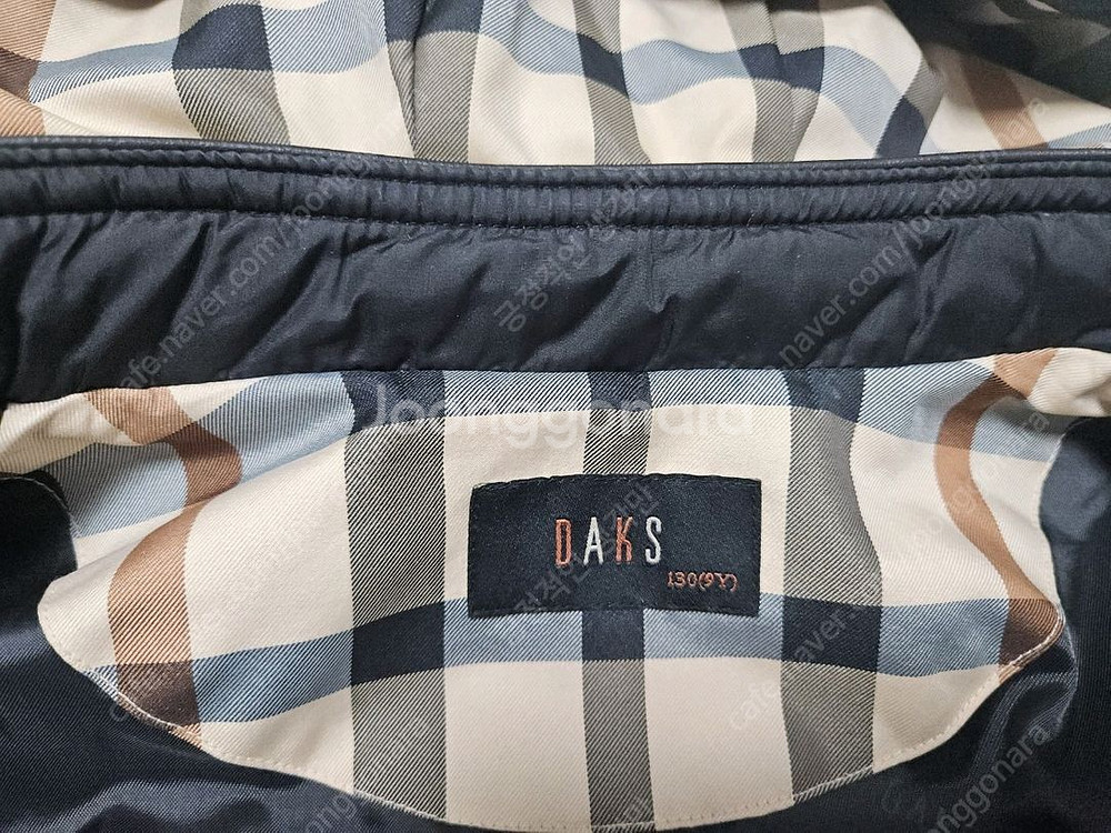 닥스키즈 경량패딩(130/9Y)(택포)--2