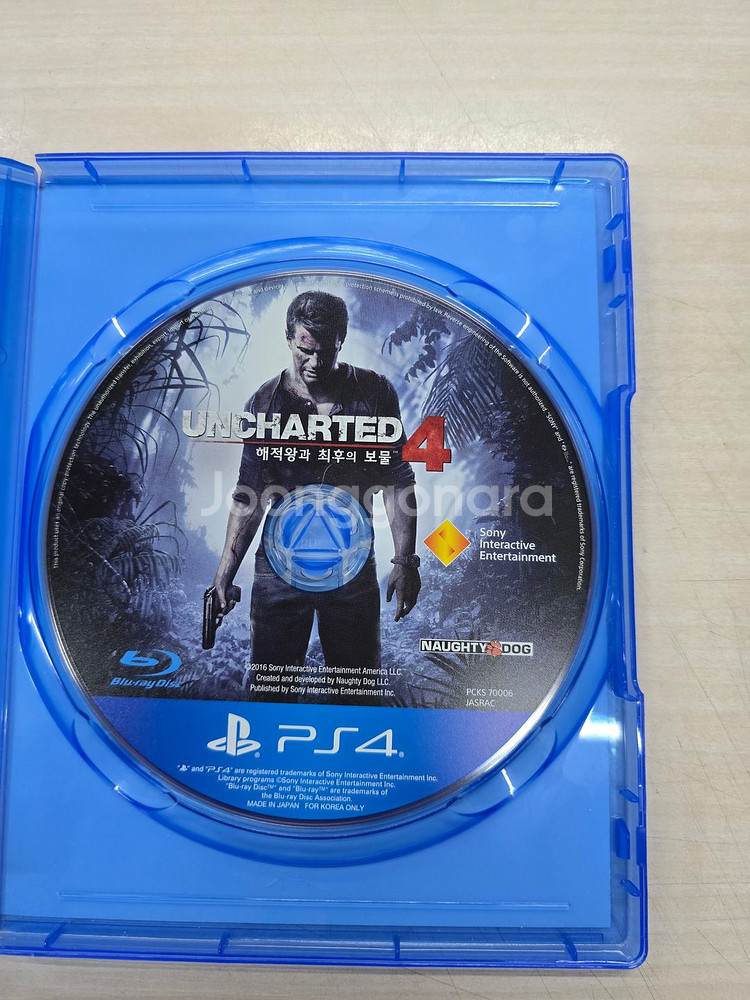 # 플스4(PS4) 언차티드4 판매합니다.--2