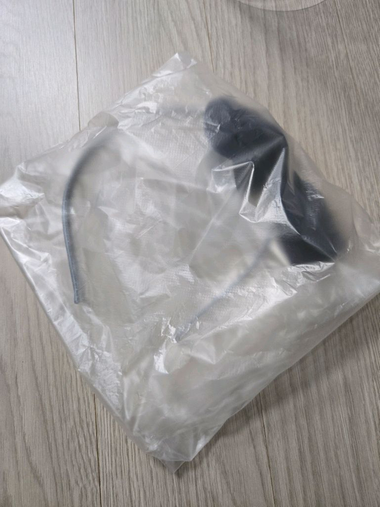 핸드메이드)리본머리띠 네이비--6