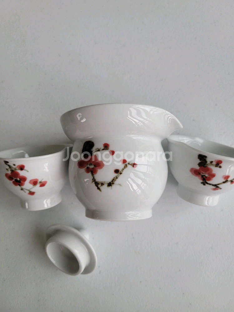 티팟+찻잔2 세트(웨지우드,마이센,로얄코펜하겐,헤랜드)--1