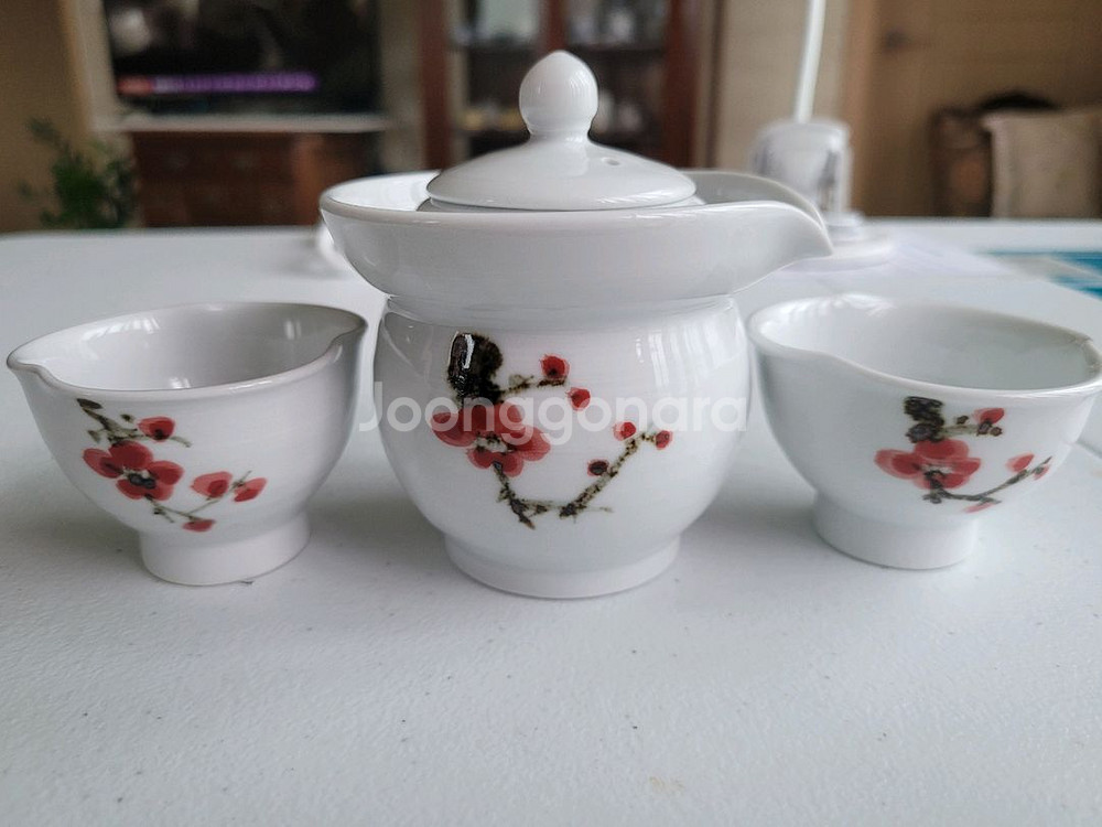 티팟+찻잔2 세트(웨지우드,마이센,로얄코펜하겐,헤랜드)--0