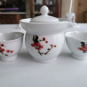 티팟+찻잔2 세트(웨지우드,마이센,로얄코펜하겐,헤랜드)