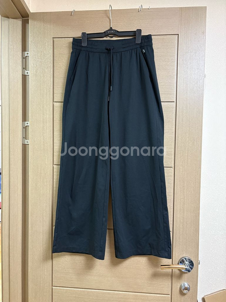 (새상품) 안다르 에어리핏 와이드팬츠 L--0