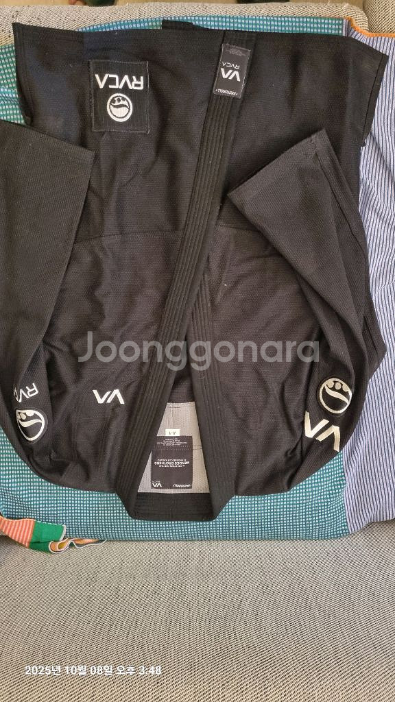 쇼오롤 AOJ RVCA도복 블랙A1--0