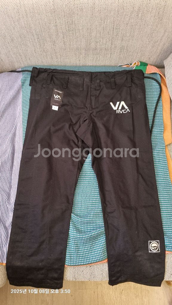 쇼오롤 AOJ RVCA도복 블랙A1--4
