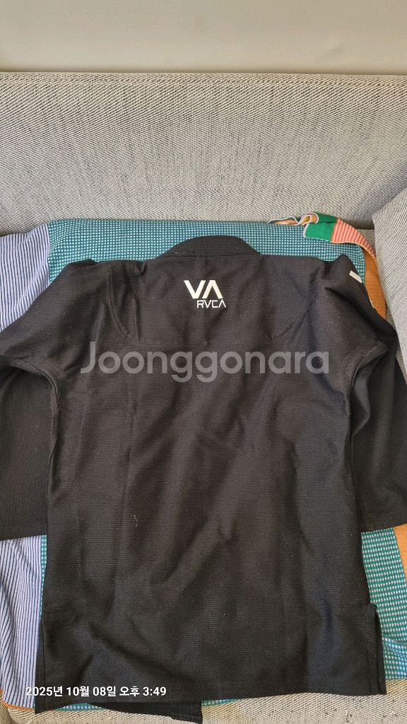 쇼오롤 AOJ RVCA도복 블랙A1--3