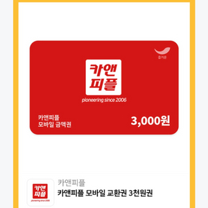 카앤피플 3000원