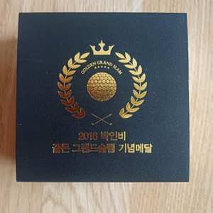 박인비 골든 그랜드슬램 기념메달(순금) 판매합니다