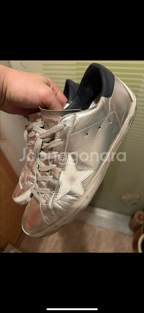 골든구스 실버 사이즈 42--0