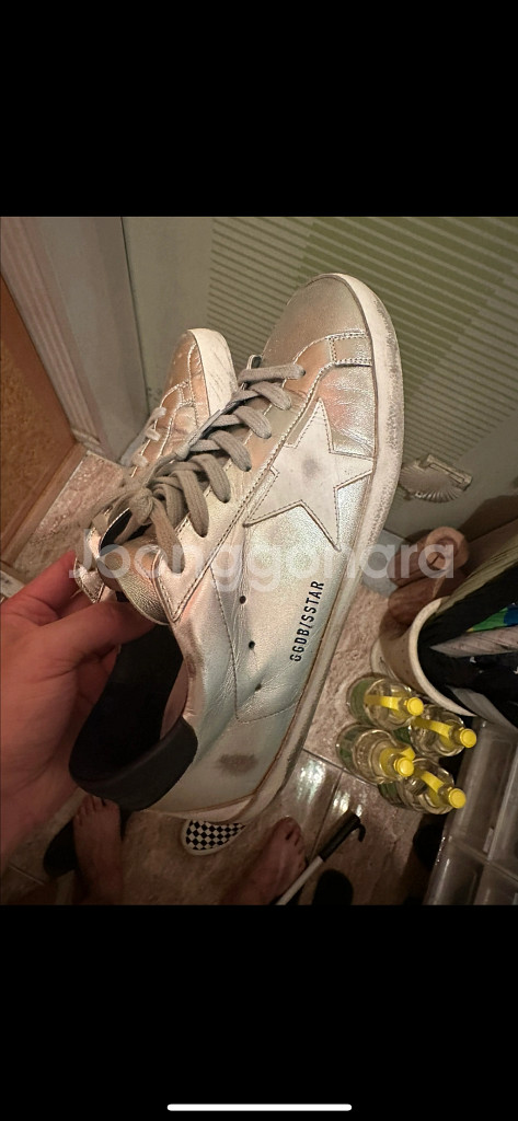 골든구스 실버 사이즈 42--2