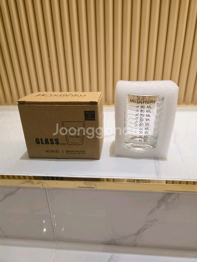 [미사용 새상품] 에스프레소 샷잔 3온스(90ml)--0