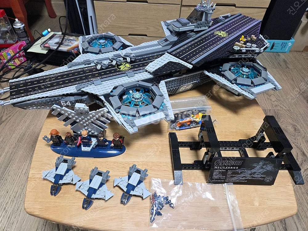 레고 76042 헬리캐리어 중고--0