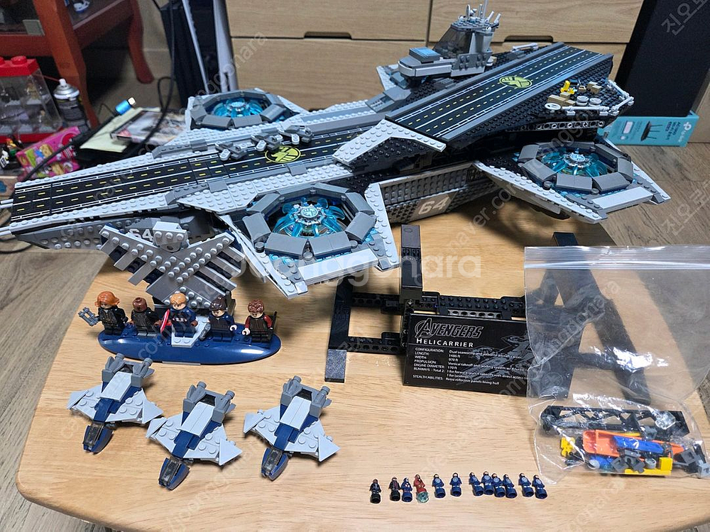 레고 76042 헬리캐리어 중고--1