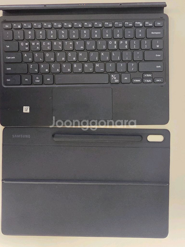 갤럭시탭s8 + 키보드 북커버 판매합니다.--0