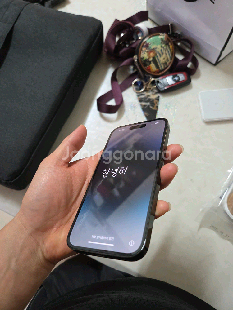 아이폰 14pro 128gb 스페이스그레이 색상 판매합--2