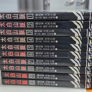 태백산맥 1~10 완결 세트 초판본