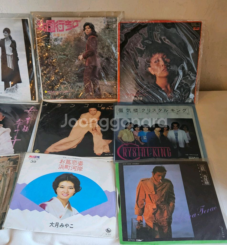 일본 엔카 LP 음반 12장7인치--1