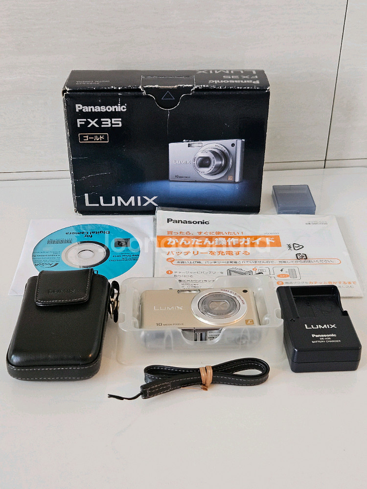 파나소닉 루믹스 DMC-FX35 골드 빈티지디카--0
