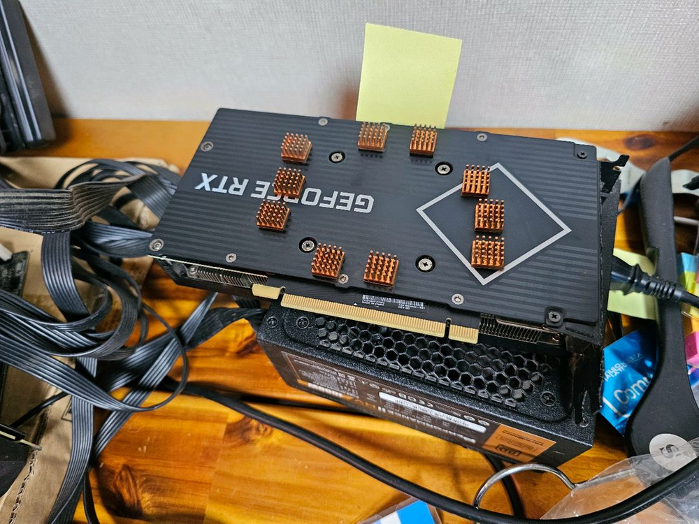 hp 3060ti rtx 그래픽카드--2