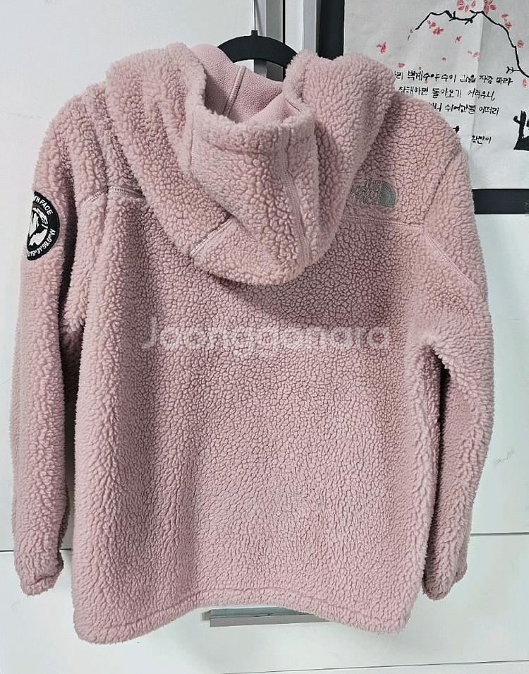 노스페이스키즈 150 후리스 점퍼 플리스 후디--4