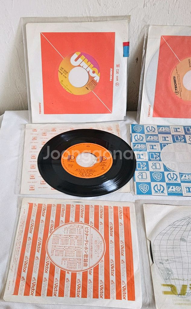 일본 엔카 LP 음반 9장 모음 7인치--5