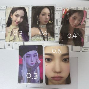 에스파 카리나 포카 포토카드 걸스 얼빡리나 스파이시