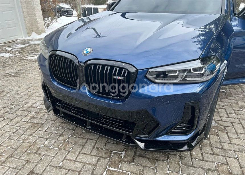 BMW X3 X4 LCI IX3 프론트립 바디킷 G02--2
