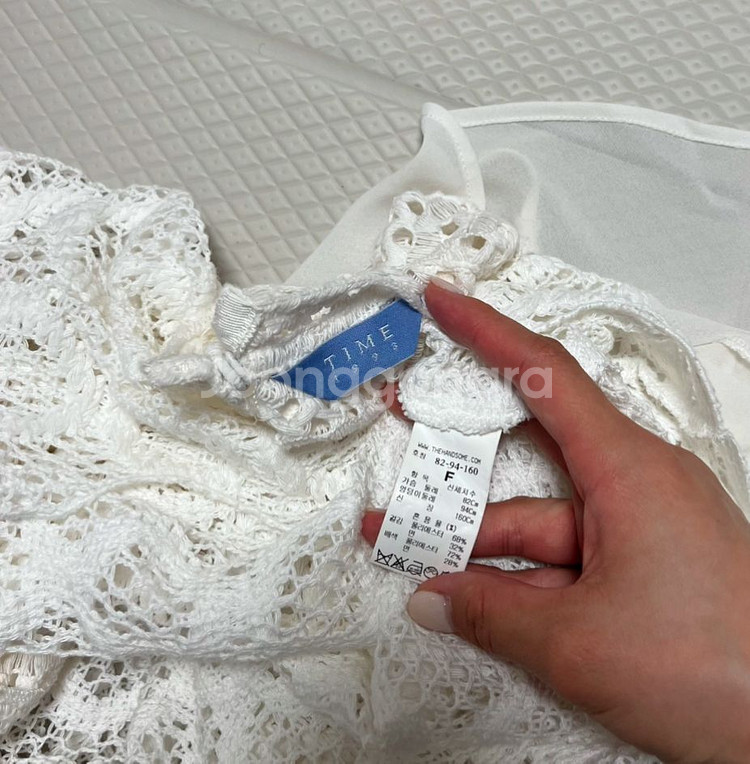 타임(TIME) 펀칭 블라우스(55)--3