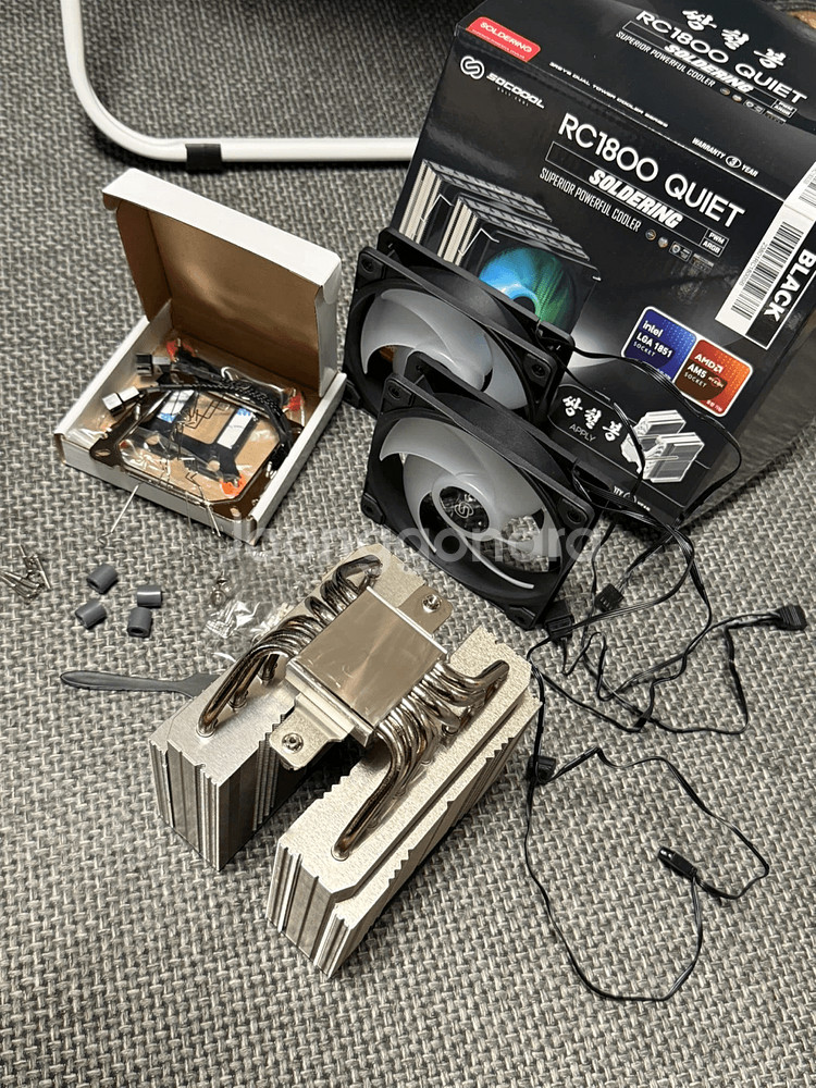 SOCOOOL RC1800 QUIET CPU 쿨러--0