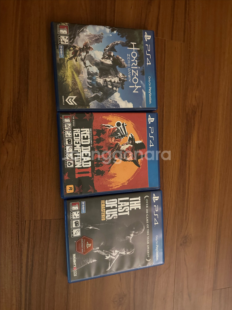 PS4 플스 인기게임 3종 (호라이즌, 레데리2등)--0