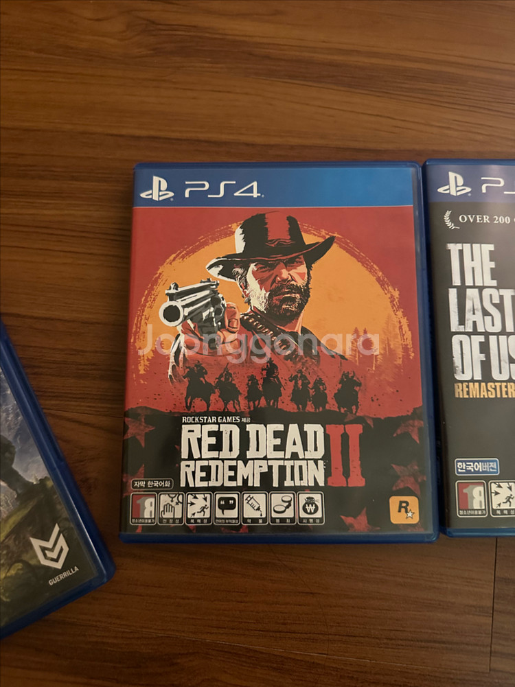 PS4 플스 인기게임 3종 (호라이즌, 레데리2등)--1