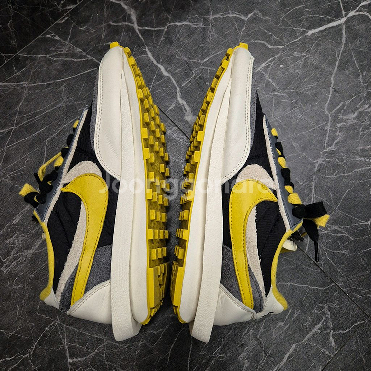 나이키 사카이 언더커버 LD 와플 블랙 브라이트 시트론--1