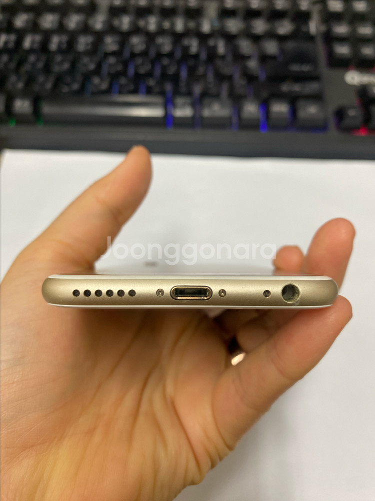 아이폰6S 골드 A급 64GB 배터리100%--5