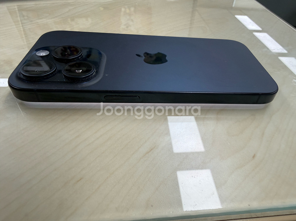 아이폰15Pro 블루 256GB--3