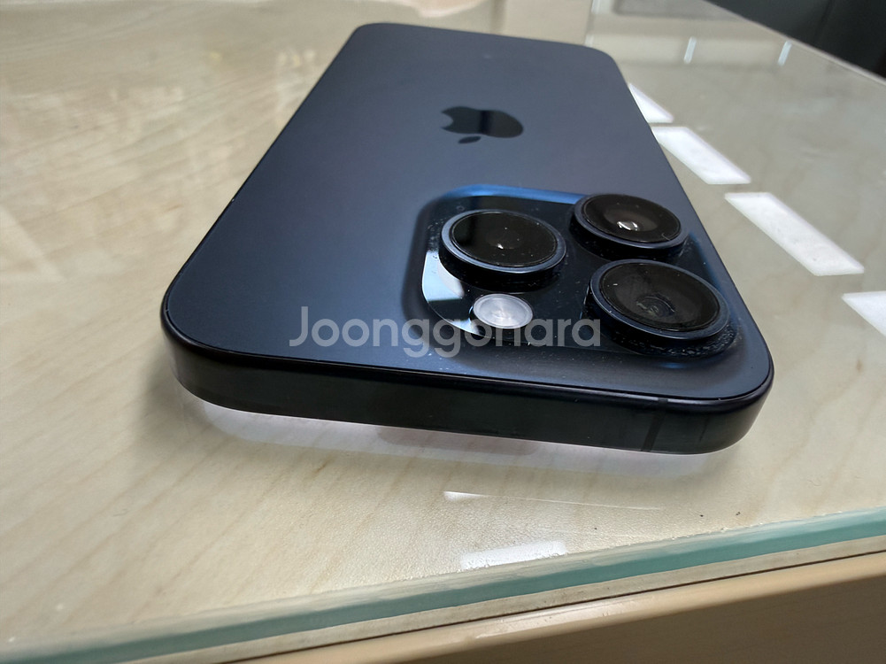 아이폰15Pro 블루 256GB--4