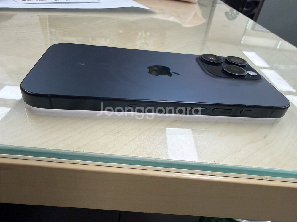 아이폰15Pro 블루 256GB--5