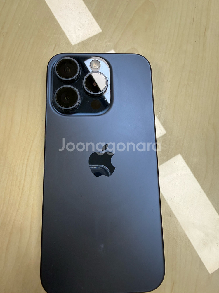 아이폰15Pro 블루 256GB--6