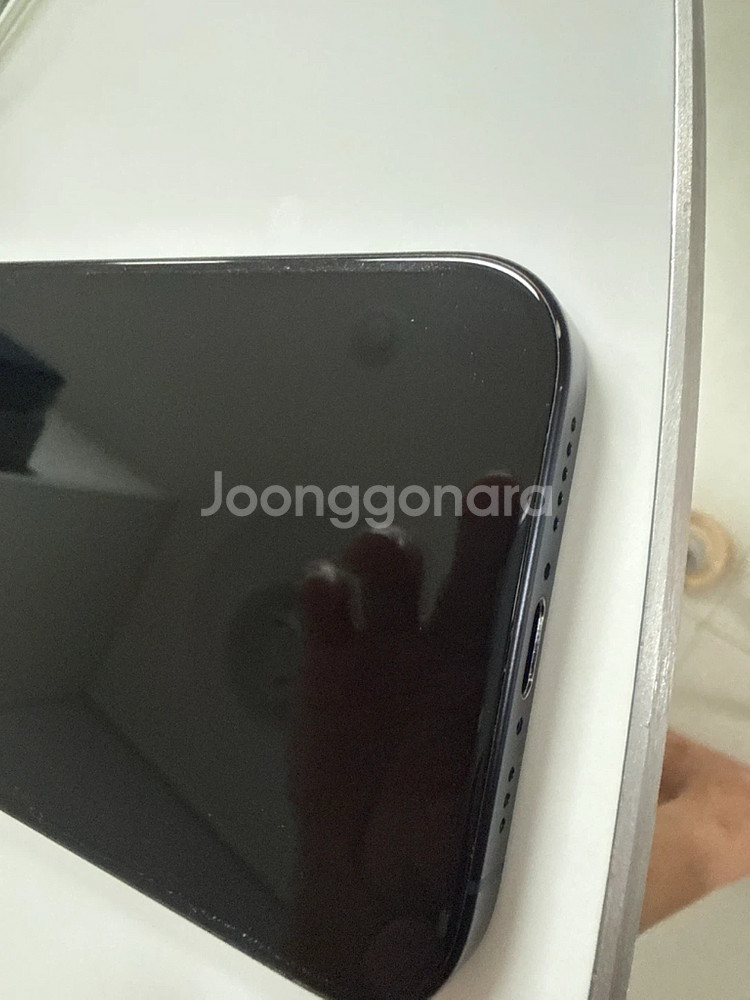 아이폰15Pro 블루 256GB--8