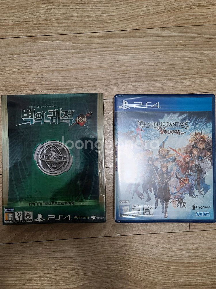 ps4 벽의궤적 초회한정 슬리브, 그랑블루 버서스--0