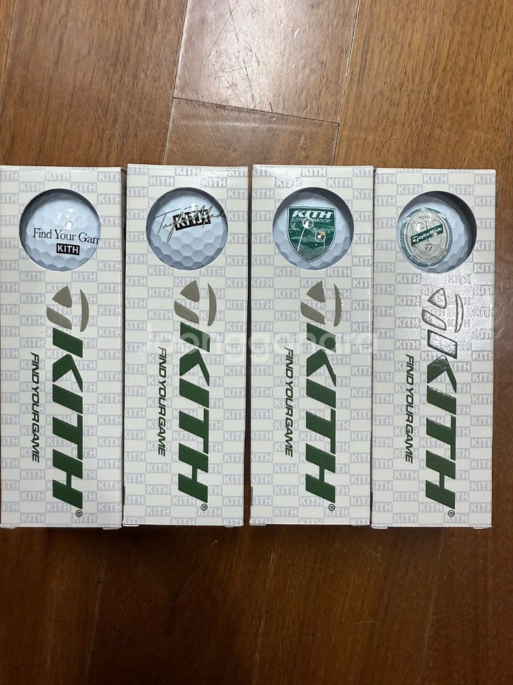 키스x테일러메이드 한정판 TP5 골프공--4