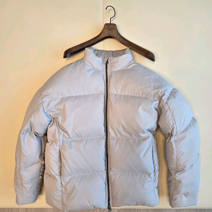 일꼬르소 에센셜 볼륨 퍼 숏 다운 점퍼 그레이 패딩