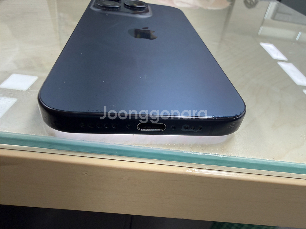 아이폰15Pro 블루 256GB--17